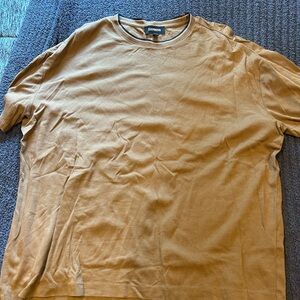 Express Men's Brown Short Sleeve Tee